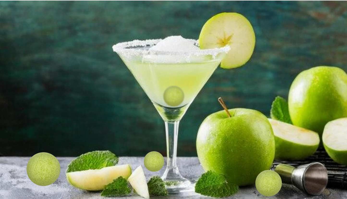 SOUR APPLE MARTINI BOMBS